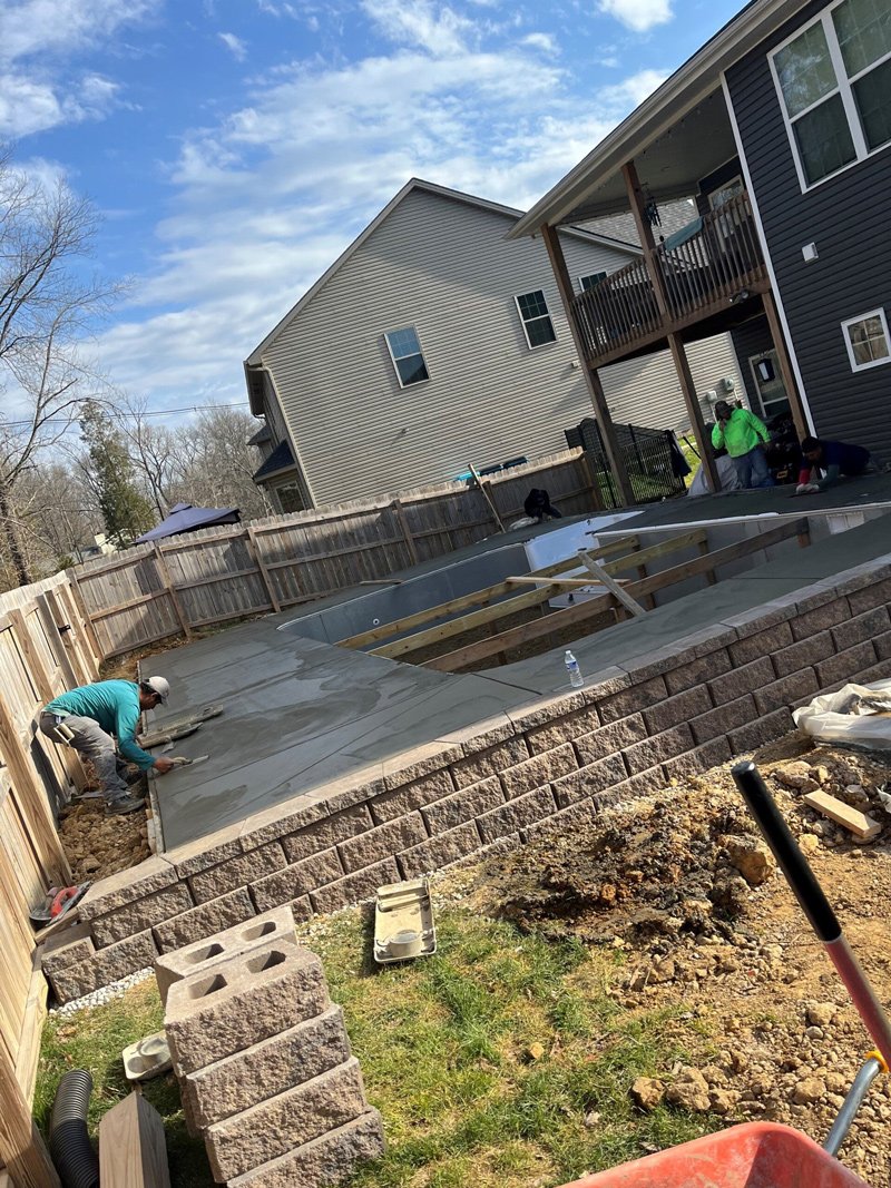 In-ground Pool Construction
